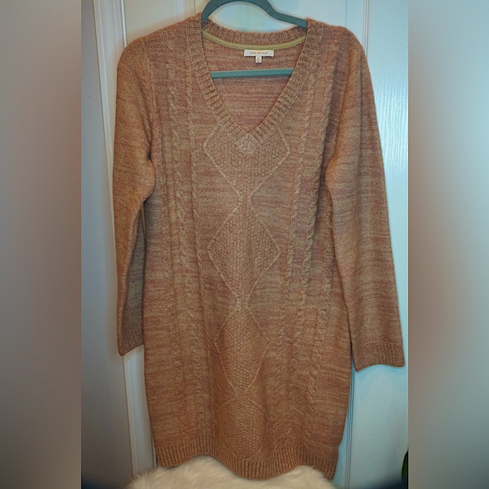 Sweater dress perfect for winter